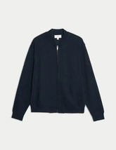 Pure Cotton Bomber Jacket  Adomoo